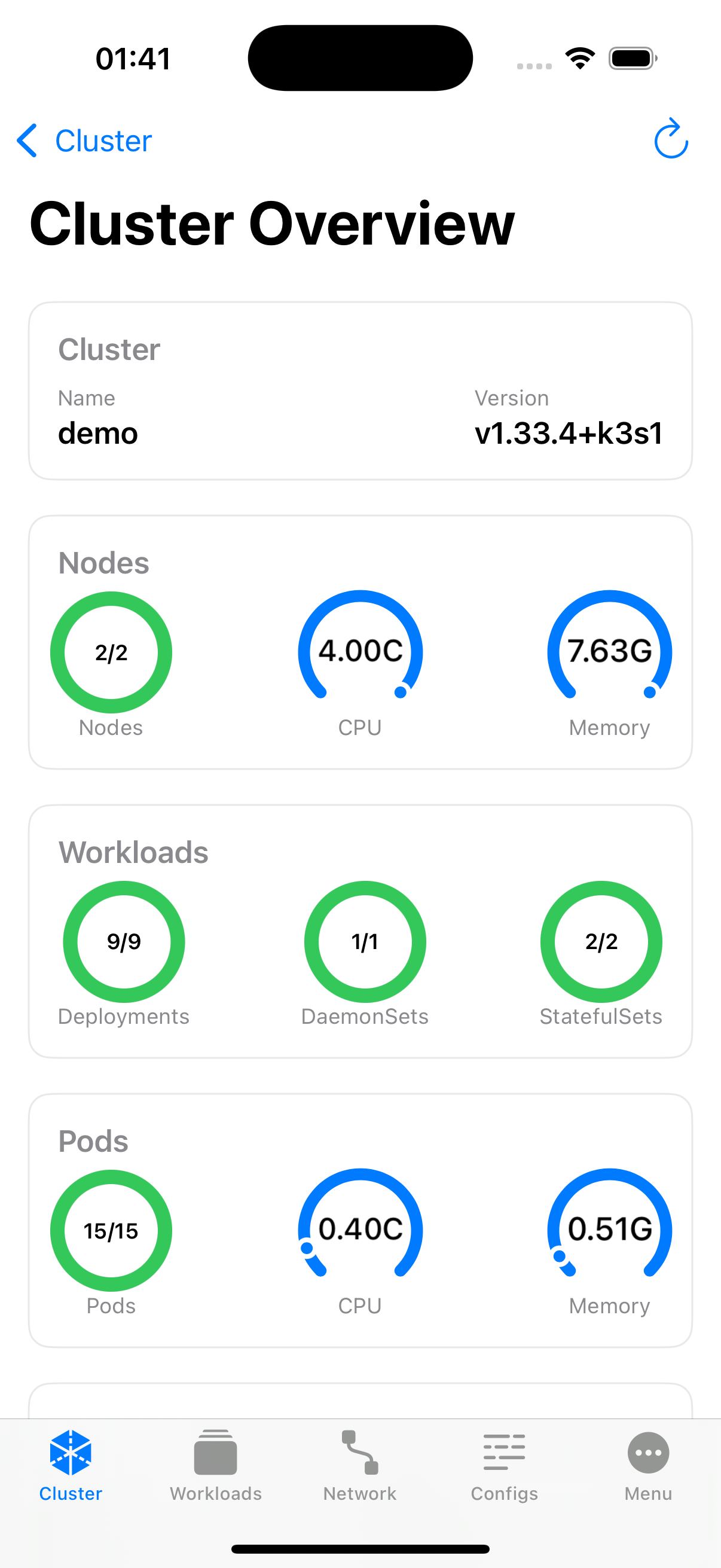 KubeGrip Screenshot 2